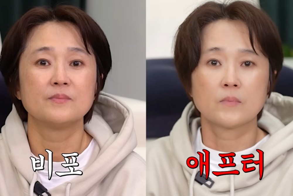 노란 수영복에 섹시한 몸매 어필하는 존예 처자