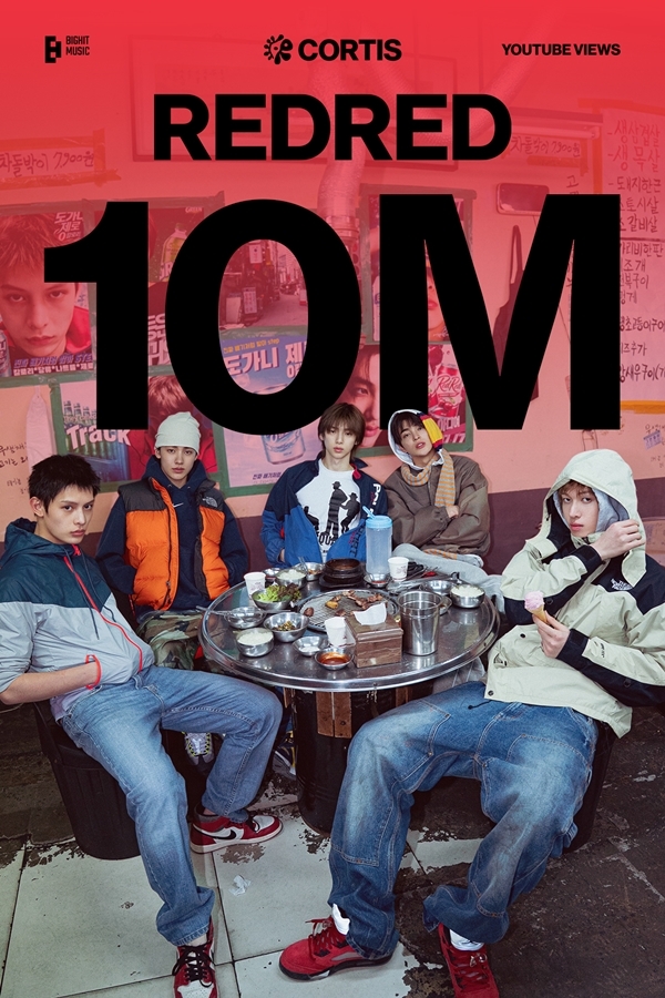 CORTIS Shows Their Power! 'REDRED' MV Surpasses 10 Million Views