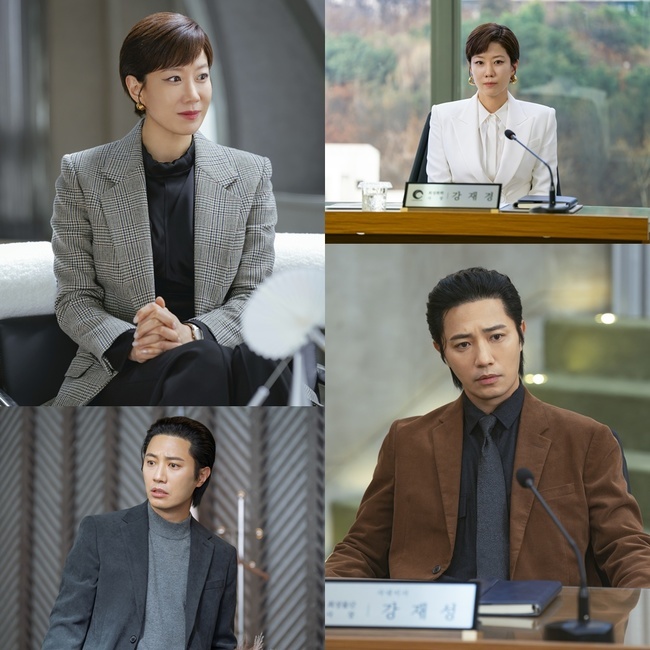 Jeon Hye-jin vs. Jin Goo: A Fierce Twin Showdown for the Throne in 'New Employee Chairman Kang'! Jeon Hye-jin vs. Jin Goo: A Fierce Twin Showdown for the Throne in 'New Employee Chairman Kang'!