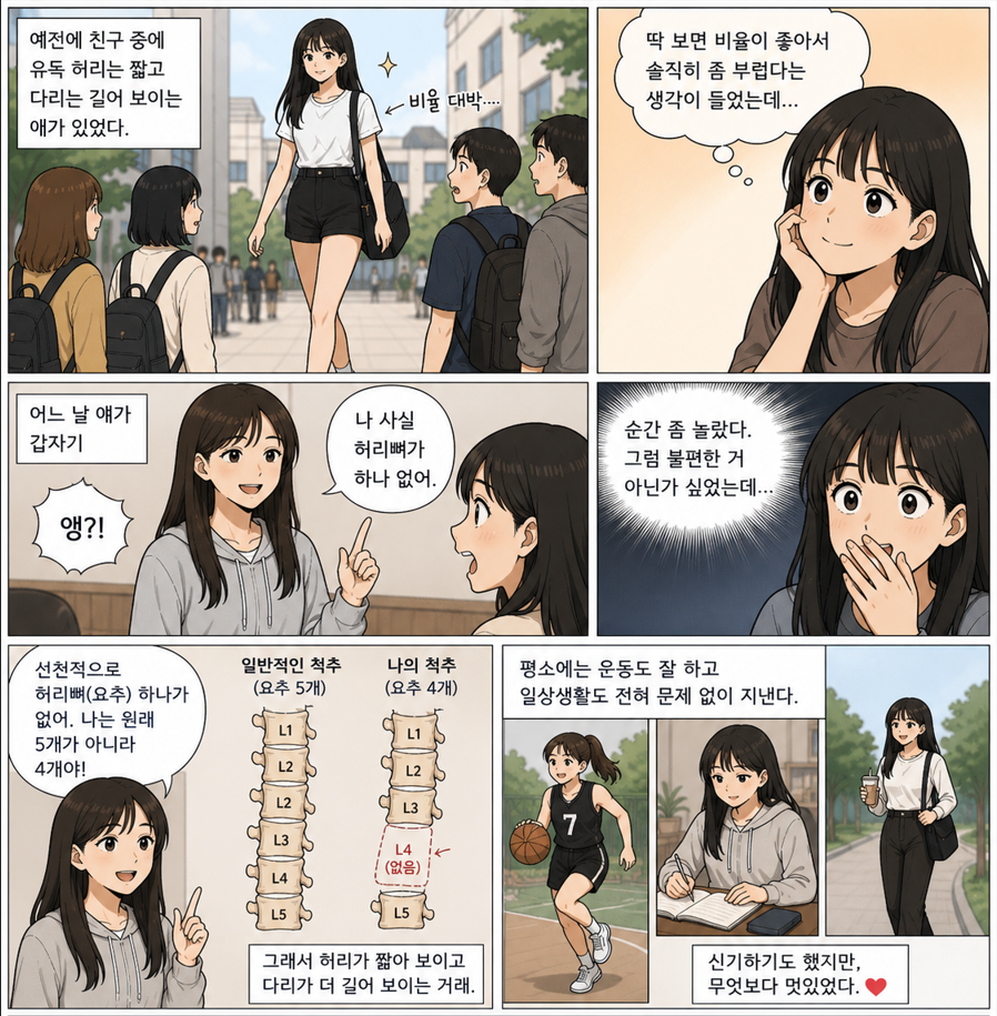 비율 좋아서 부러웠던 친구 이야기 | 인스티즈