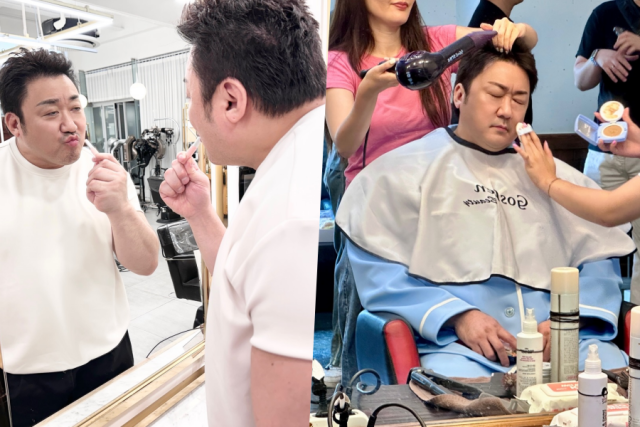 Ma Dong-seok Gets Makeup Too! The Action Star's Unexpectedly Cute Side Ma Dong-seok Gets Makeup Too! The Action Star's Unexpectedly Cute Side