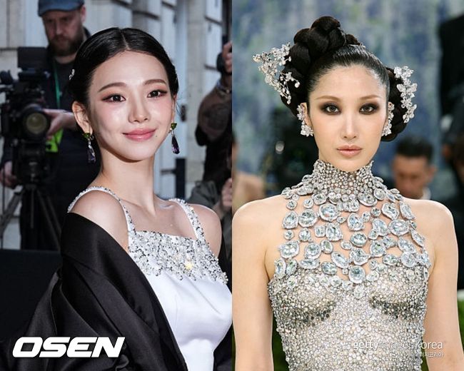 노란 수영복에 섹시한 몸매 어필하는 존예 처자