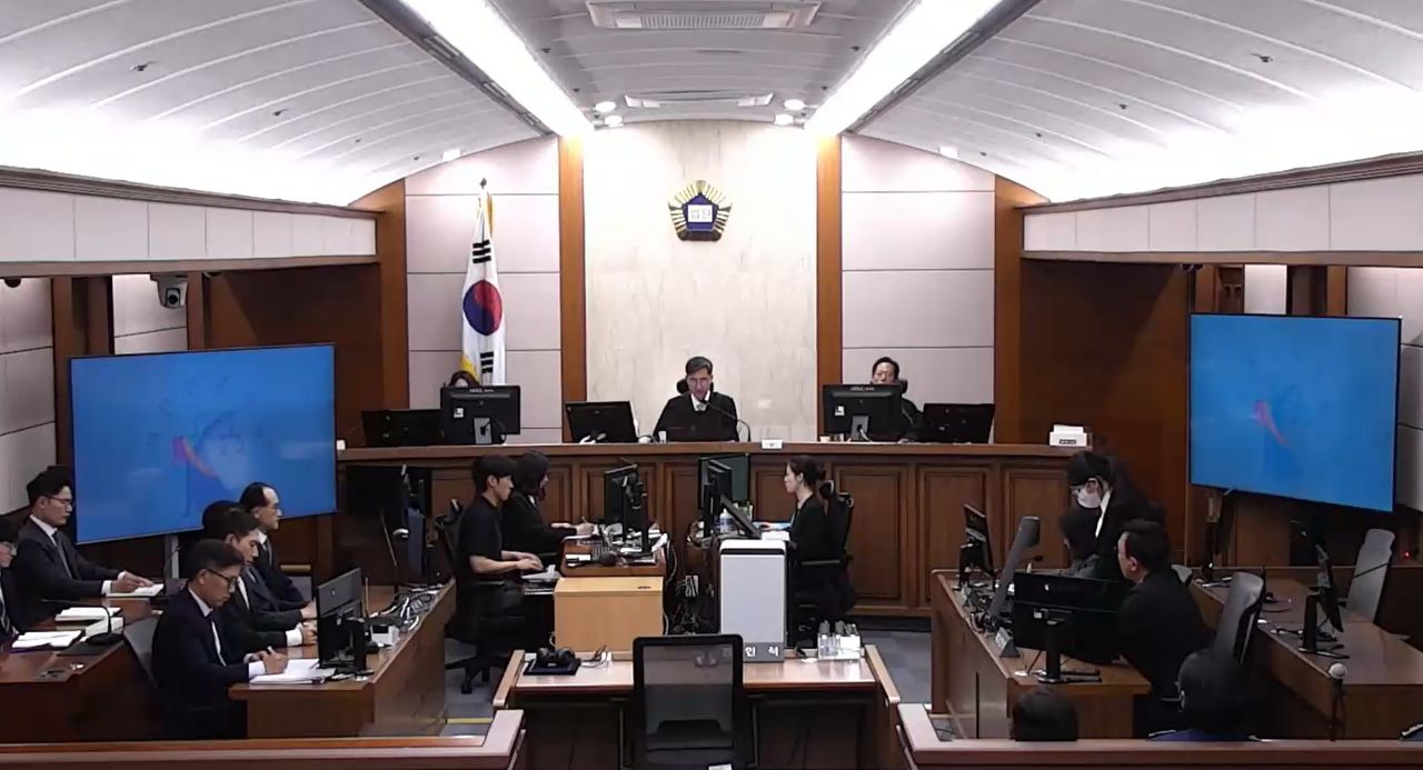 서울고등법원 항소심 선고 현장