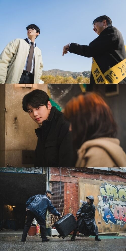Actor Cha Eun-woo in 'Wonderfuls' press still / Netflix