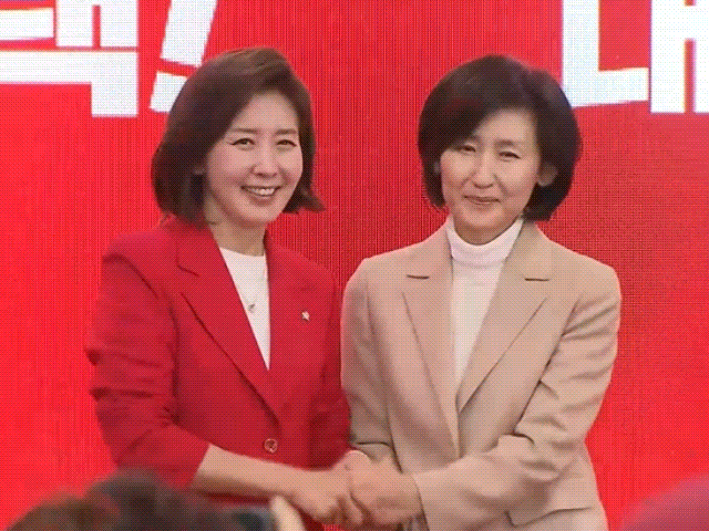 국민의힘 나경원 의원과 추경호 후보 아내 김희경 씨/ 영상=MBN