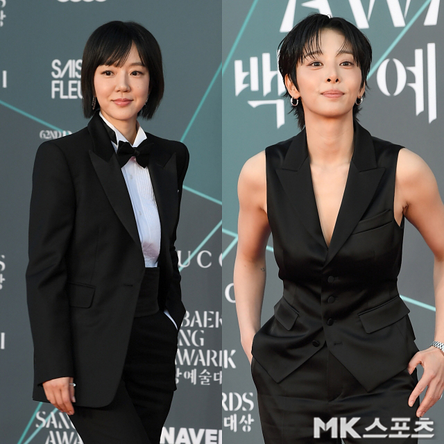 Im Soo-jung and Seol In-ah Slay in Black Suits at the Baeksang Arts Awards!