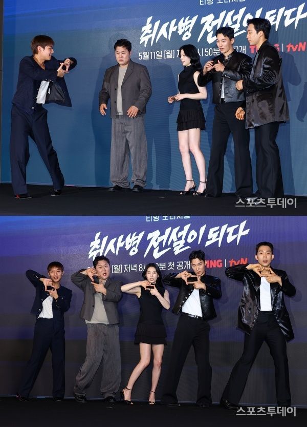 취사병 전설이 되다 제작발표회 배우진 / 사진=DB