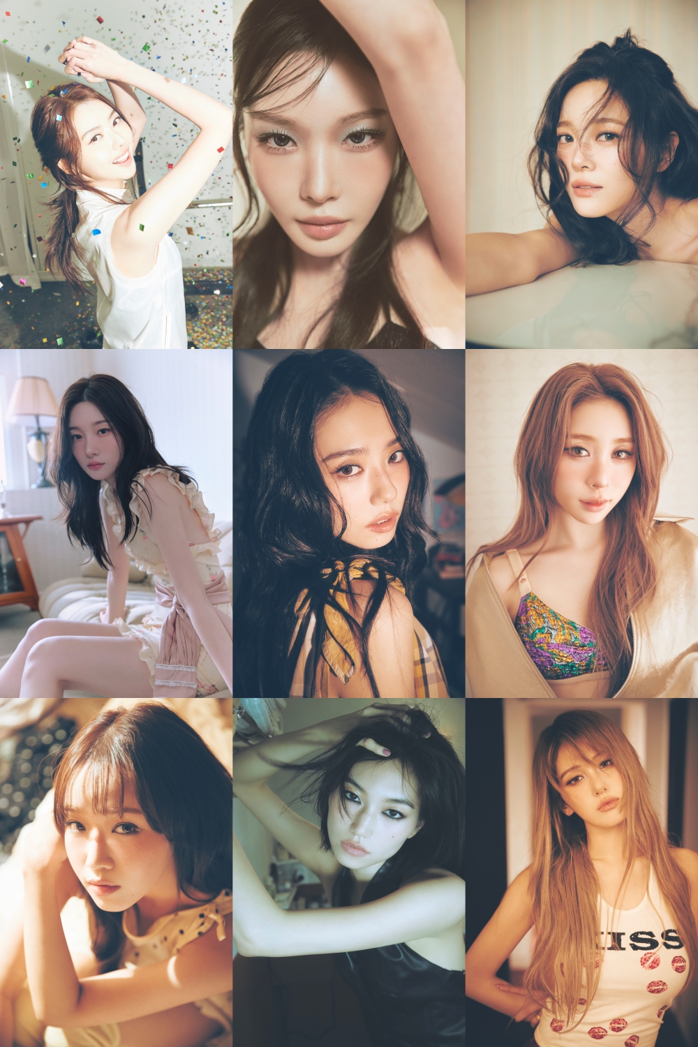 노란 수영복에 섹시한 몸매 어필하는 존예 처자