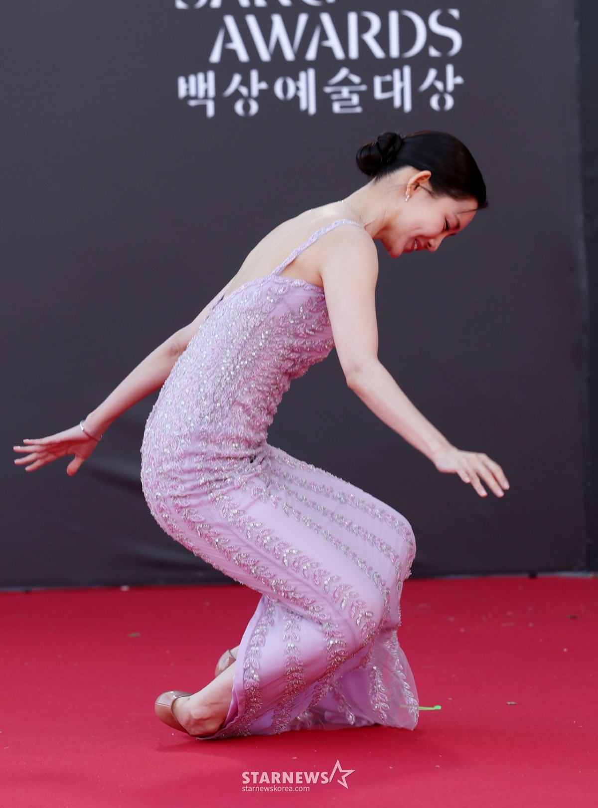 Actress Shin Hyun-bin attends the red carpet of the 62nd Baeksang Arts Awards held at COEX, Gangnam-gu, Seoul on May 8. /2026.05.08