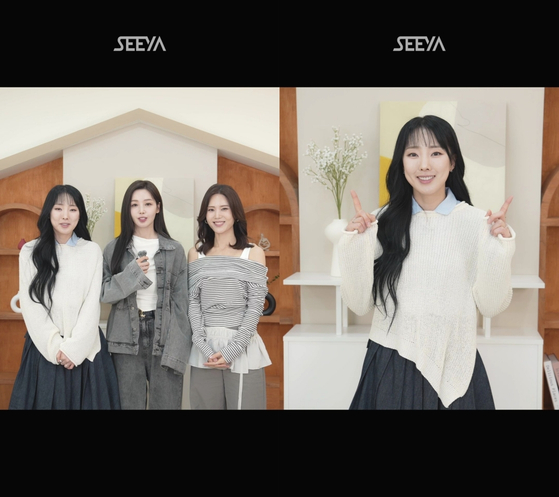 노란 수영복에 섹시한 몸매 어필하는 존예 처자