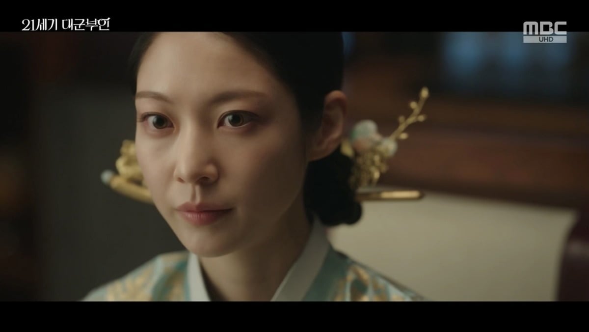 '21st Century Grand Prince's Wife' Gong Seung-yeon brought the drama's tension to a peak, portraying both cold determination and deep emotional scars./Photo=MBC broadcast screen capture