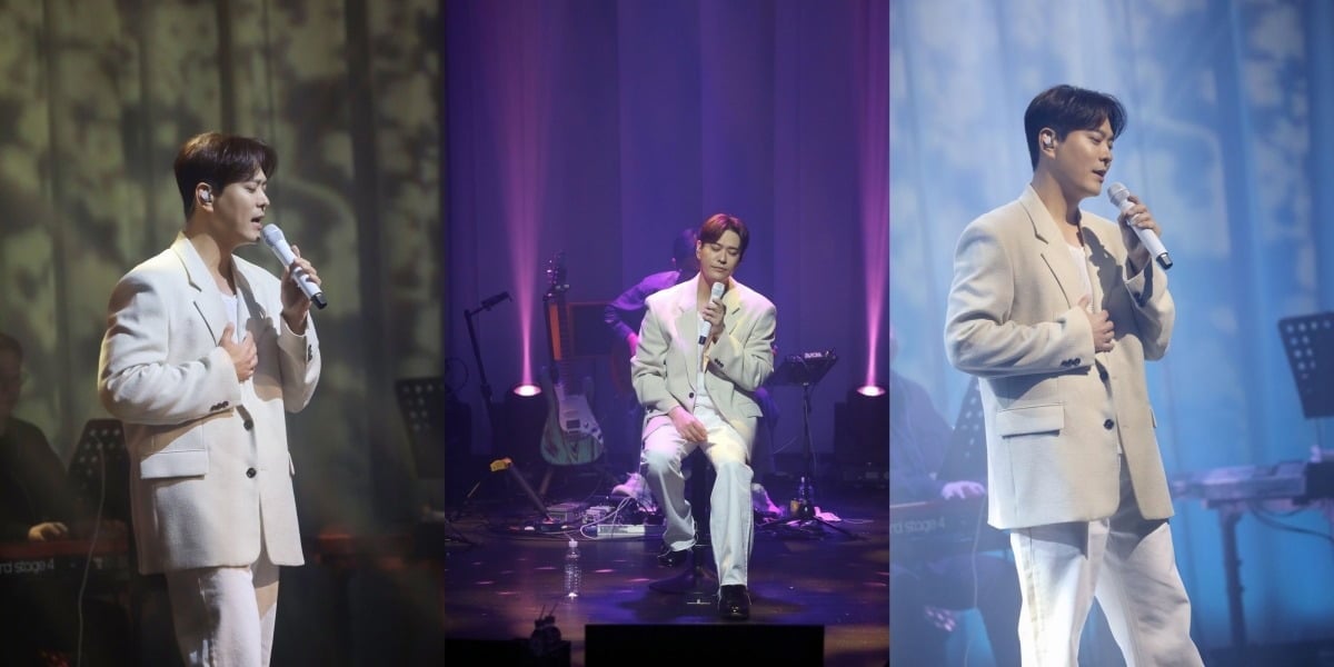 Kim Yong-jun held a concert. / Photo provided by Billions