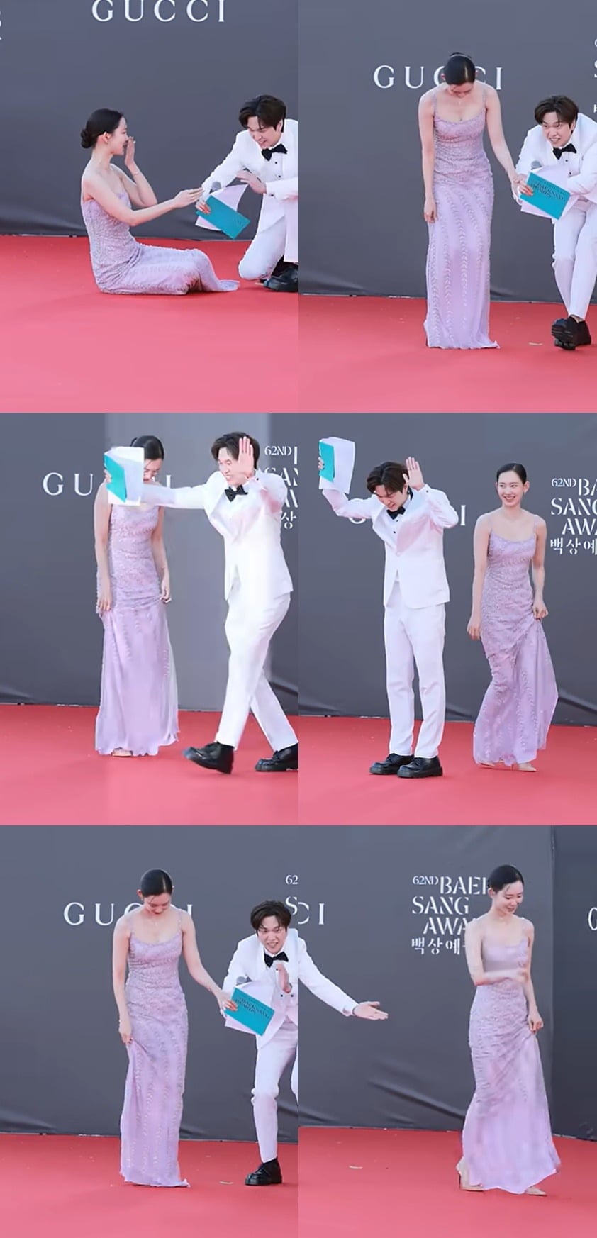 Yoo Jae-pil proved his presence once again by showing manners and sense during an unexpected situation.
