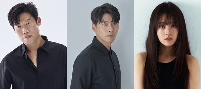 왼쪽부터 유해진(쇼노트), 현빈(VAST엔터테인먼트), 박보영(BH엔터테인먼트)