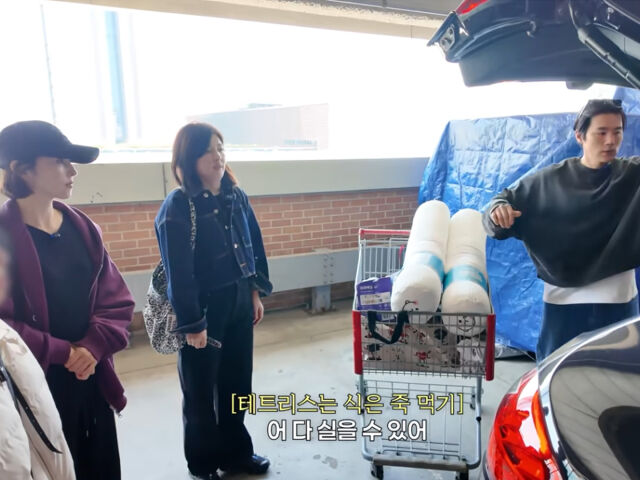 Kim Kang-woo and Han Hye-jin's family. / YouTube 'Kim Kang-woo'