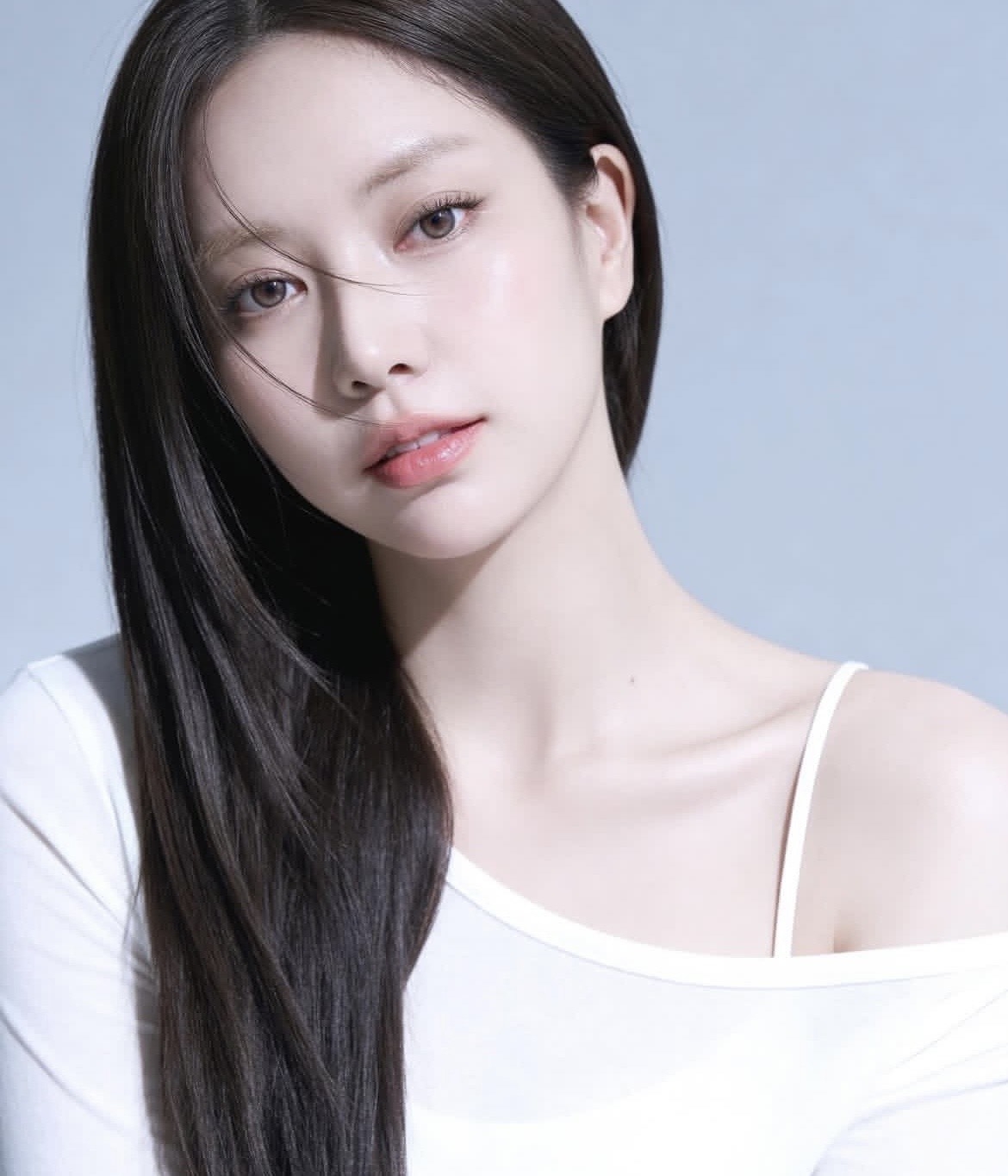 노란 수영복에 섹시한 몸매 어필하는 존예 처자