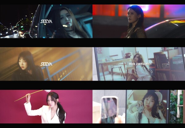 노란 수영복에 섹시한 몸매 어필하는 존예 처자