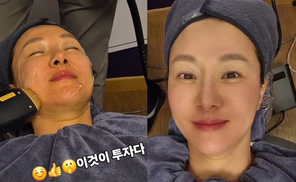 노란 수영복에 섹시한 몸매 어필하는 존예 처자