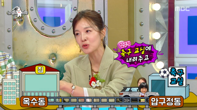 Kim Sung-eun Reveals Her "Super Mom" Routine: From Math Academies to Soccer Classes Across the River on 'Radio Star'! Kim Sung-eun Reveals Her