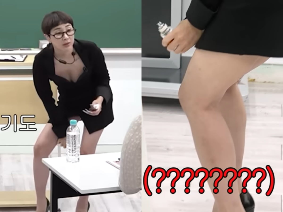노란 수영복에 섹시한 몸매 어필하는 존예 처자