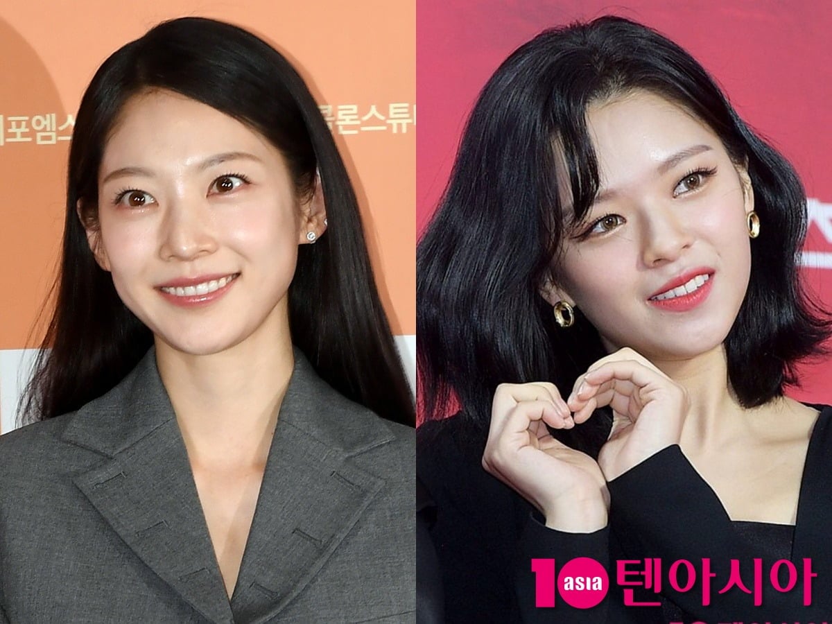 노란 수영복에 섹시한 몸매 어필하는 존예 처자