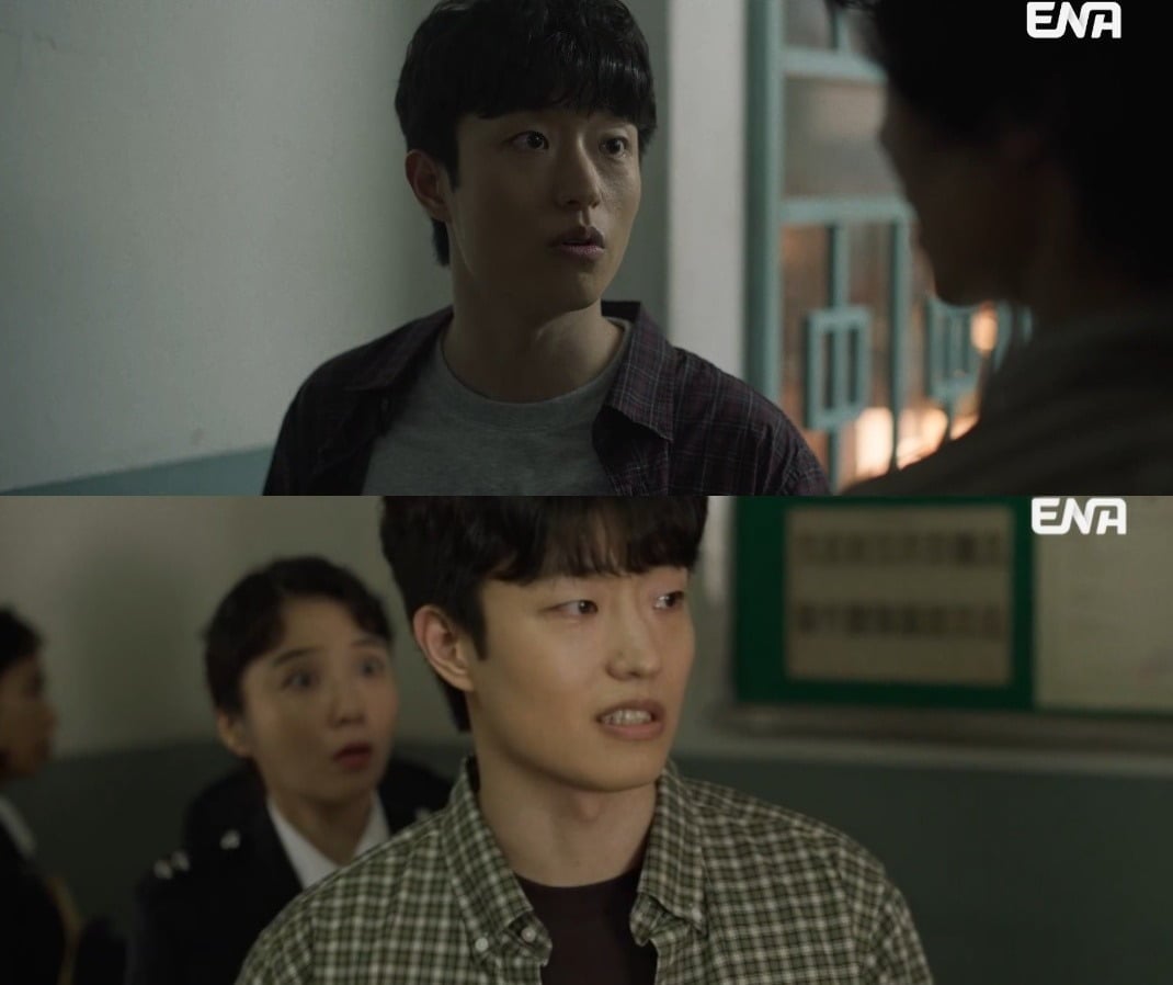 Ryu Hae-jun realistically portrayed the image of the youngest detective./Photo=ENA broadcast screen capture
