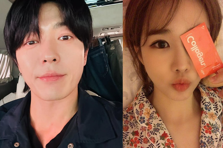 노란 수영복에 섹시한 몸매 어필하는 존예 처자