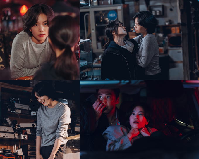 노란 수영복에 섹시한 몸매 어필하는 존예 처자