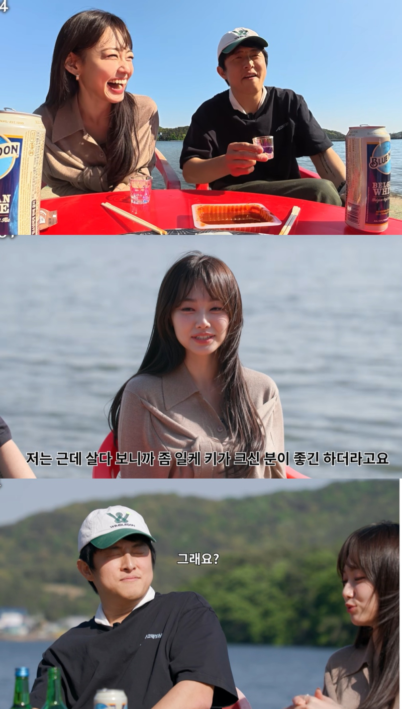 노란 수영복에 섹시한 몸매 어필하는 존예 처자