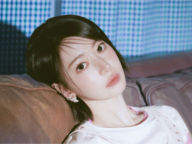 Group LE SSERAFIM 2nd full album 'PUREFLOW pt.1' third visual concept Sakura individual shot / Source Music
