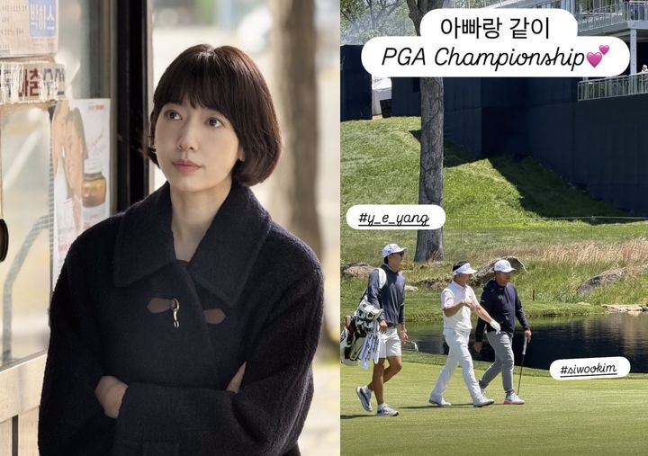 노란 수영복에 섹시한 몸매 어필하는 존예 처자