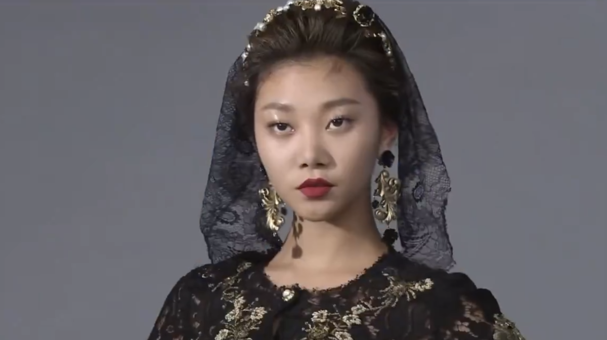 Yeo Yeon-hee during 'Korea's Next Top Model 3'.