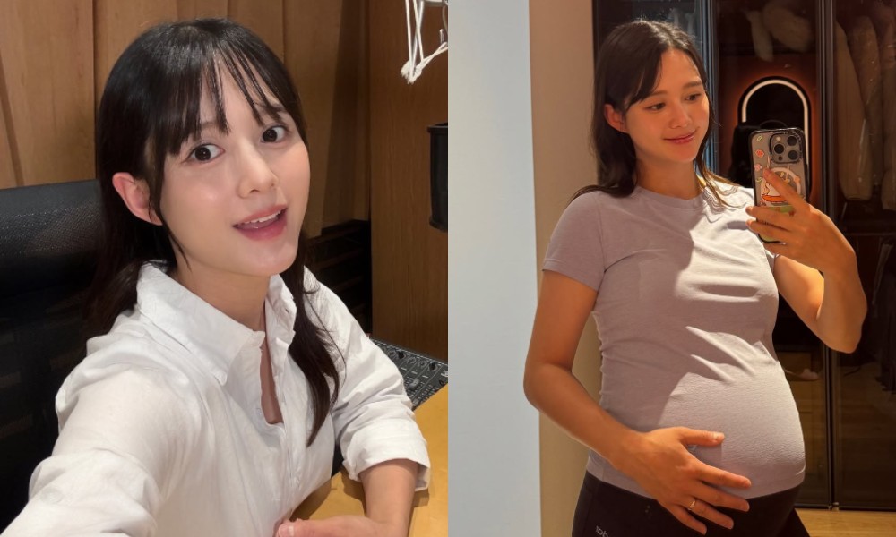노란 수영복에 섹시한 몸매 어필하는 존예 처자