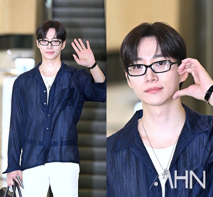 노란 수영복에 섹시한 몸매 어필하는 존예 처자