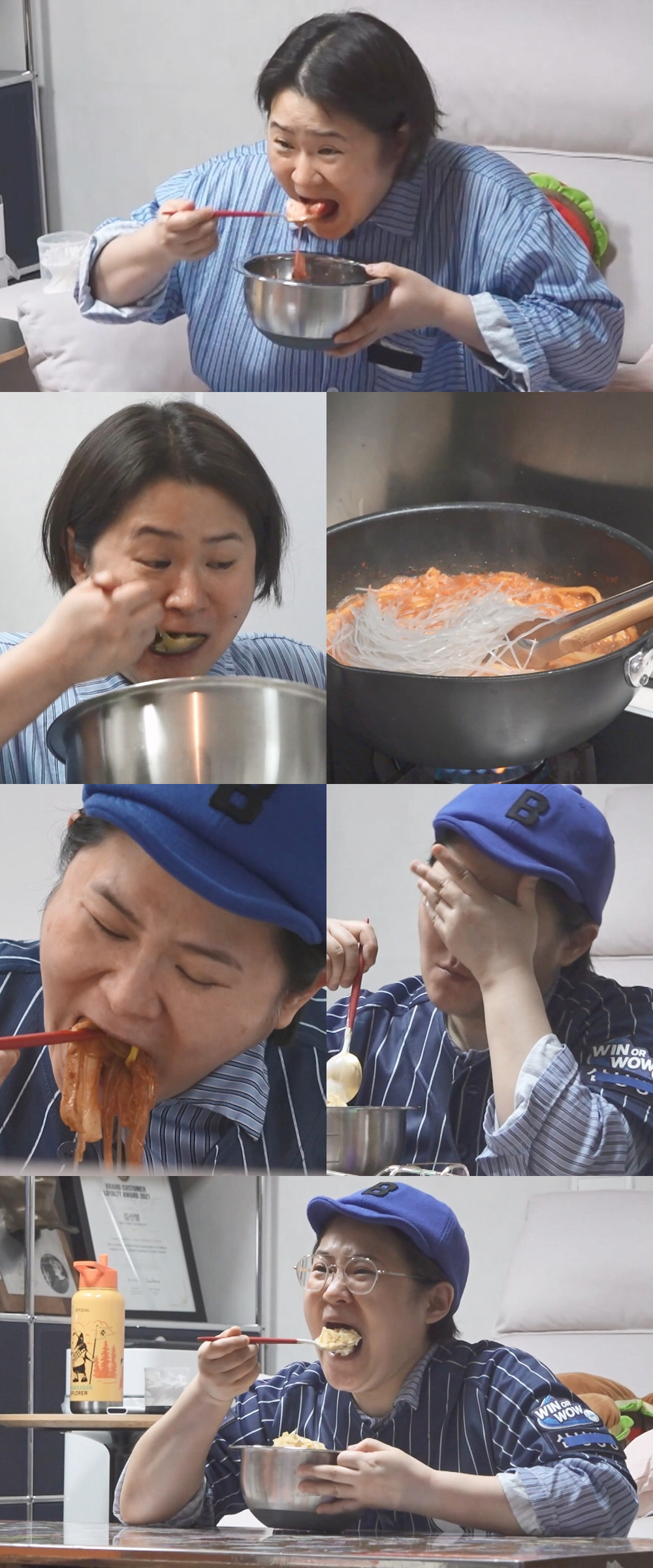 "I Eat Because I'm Sick!" Kim Shin-young Shows Off Her "Mixing Bowl Beauty" to Fight Off a Cold on 'I Live Alone'