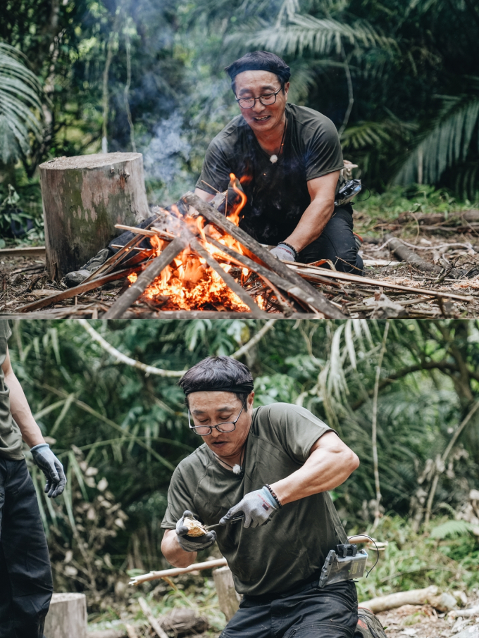 ‘Survival King 2’ Kim Jong Kook X Kim Byung Man's determination (Provided by TV CHOSUN)