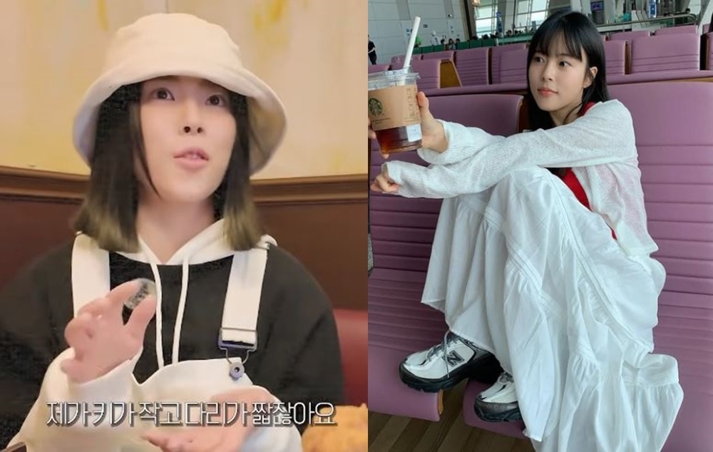 노란 수영복에 섹시한 몸매 어필하는 존예 처자