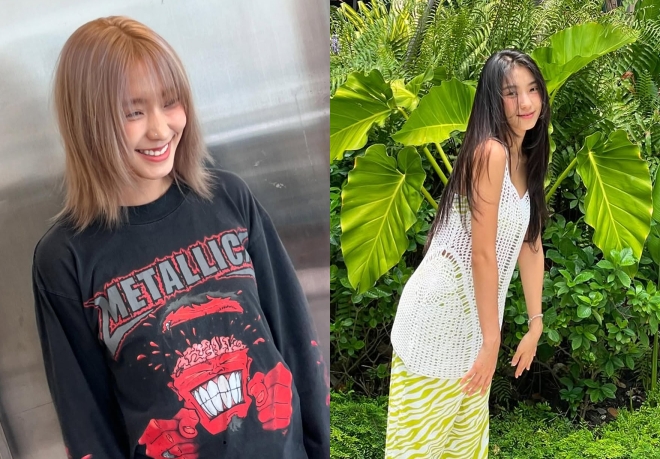 노란 수영복에 섹시한 몸매 어필하는 존예 처자
