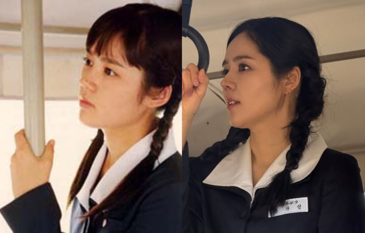 노란 수영복에 섹시한 몸매 어필하는 존예 처자