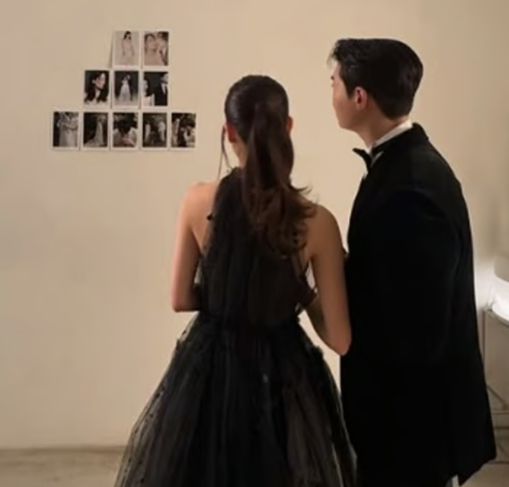 Park Eun-young (left) and her groom / Photo=Park Eun-young SNS