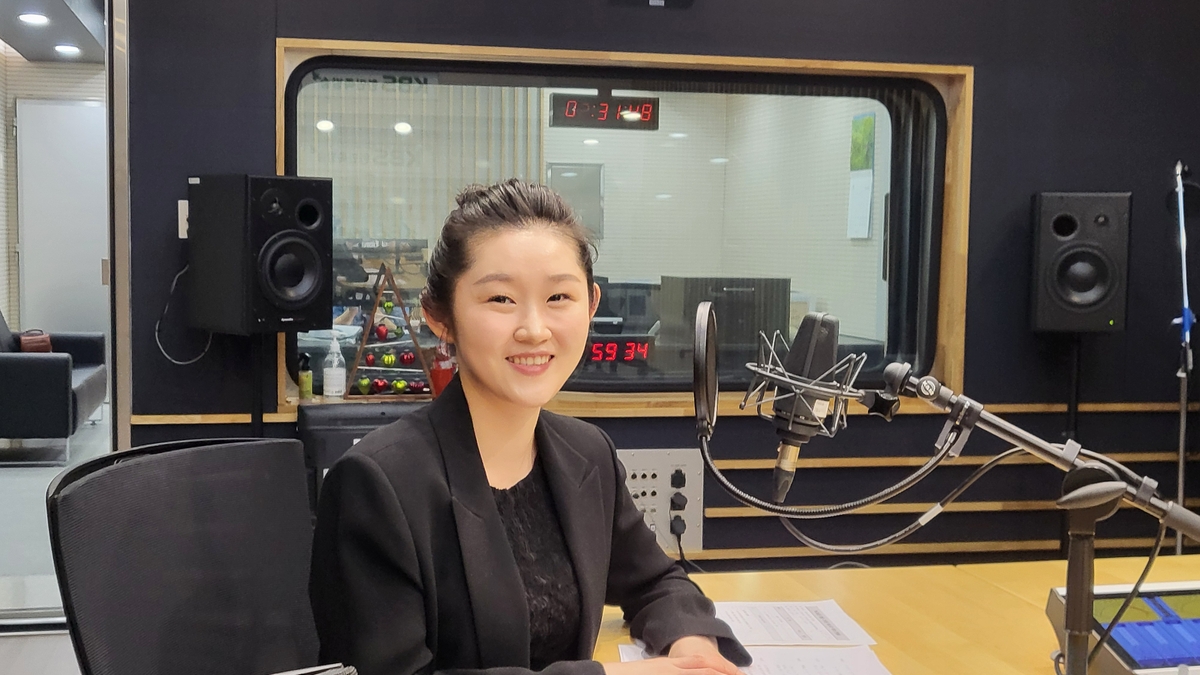 KBS 한민족방송에 출연한 안혜림 감독 오는 30일 방송되는 KBS 한민족방송 '토요 초대석'에 출연한 안혜림 감독 [KBS 한민족방송 제공]