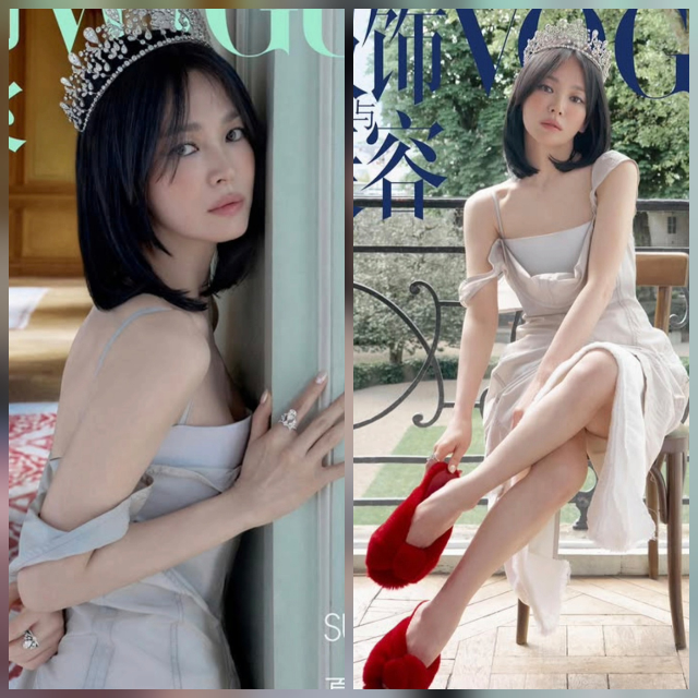 Song Hye-kyo Radiates Queen Energy in Stunning Giant Crown for VOGUE China! Song Hye-kyo Radiates Queen Energy in Stunning Giant Crown for VOGUE China!