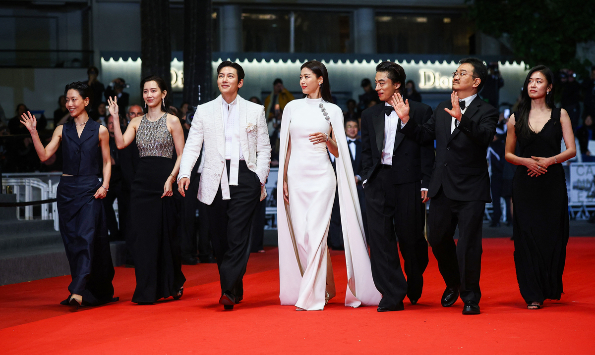 2026 Cannes Film Festival 'Swarm' Red Carpet. Reuters=Yonhap News