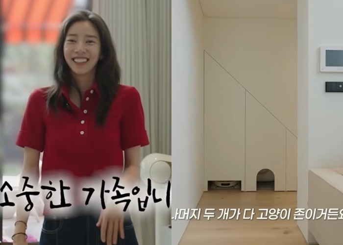 노란 수영복에 섹시한 몸매 어필하는 존예 처자