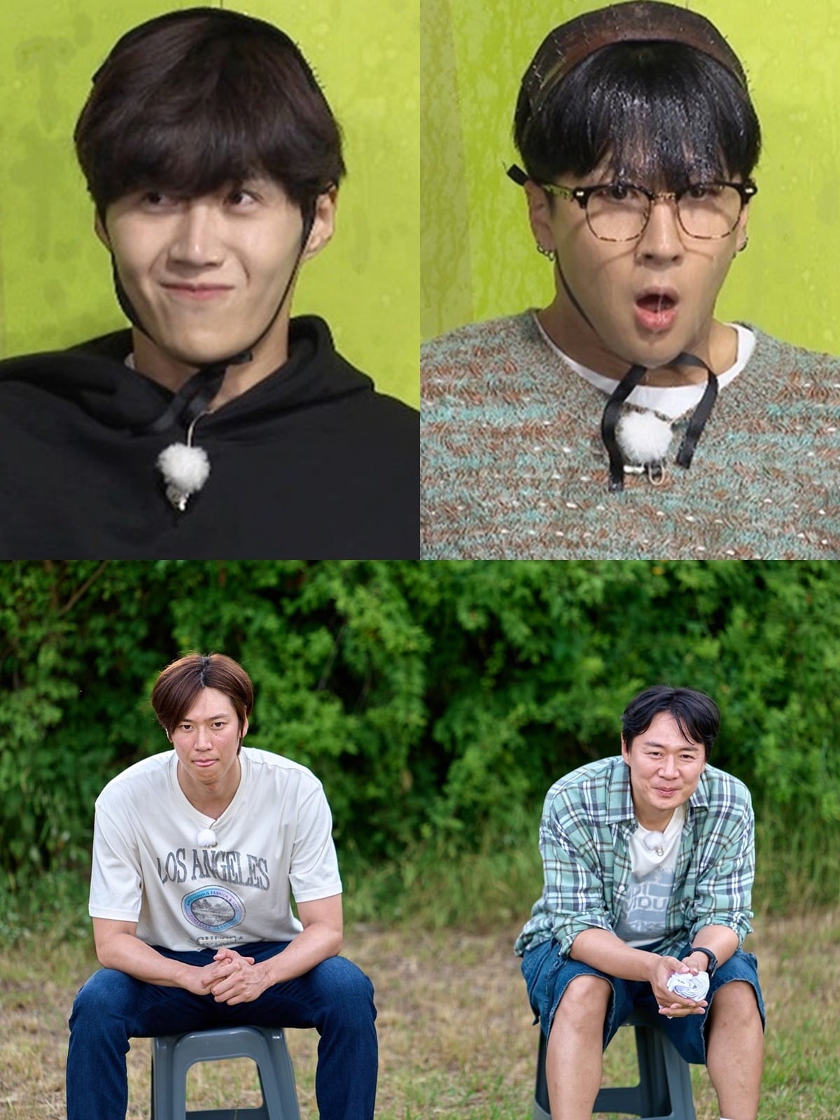 Kim Seon-ho, Ravi, Yeon Jung-hoon, and Na In-woo, who left '2 Days & 1 Night 4'.