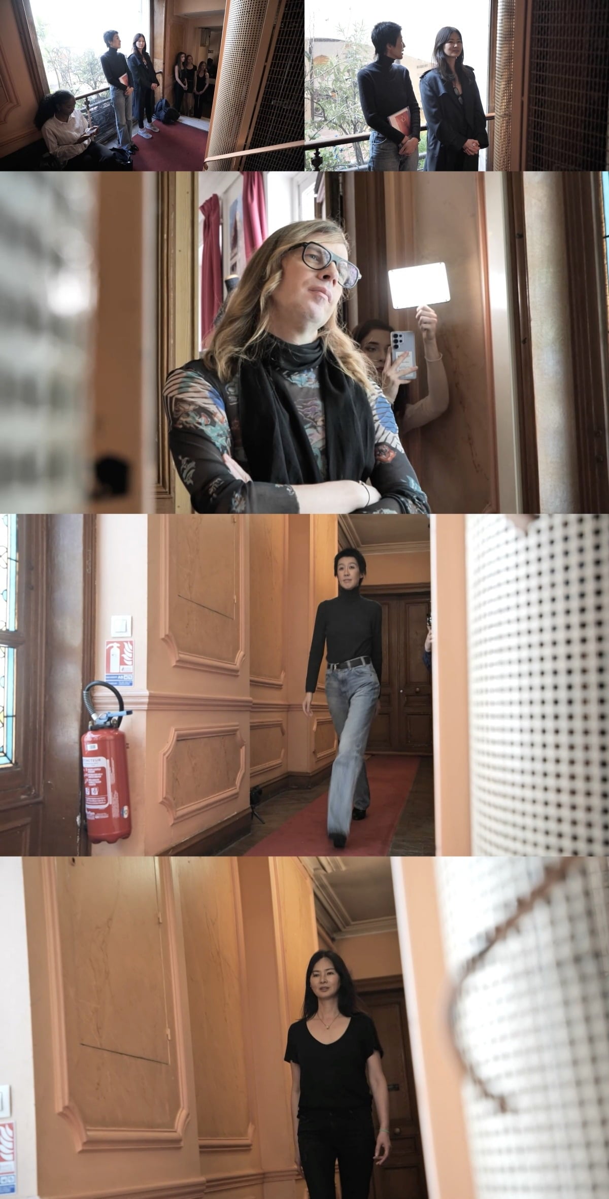 Lee So-ra (56) and Hong Jin-kyung (48) challenge the Paris Fashion Week audition in 'Sora and Jin-kyung'.