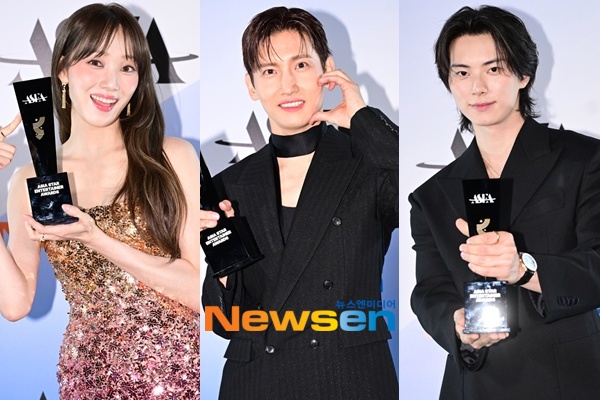 From left: Lee Sung-kyung, Max Changmin, Lee Chae-min