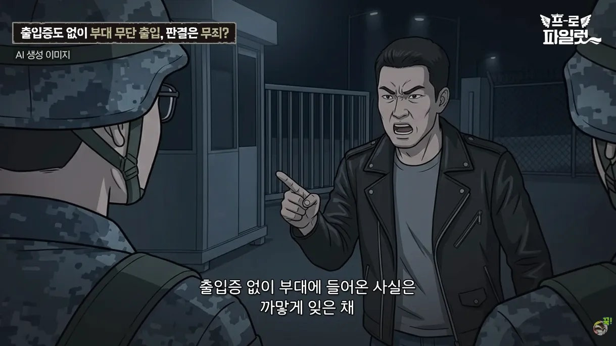 출입증 확인한다고 얼차려 준 간부.jpg | 인스티즈