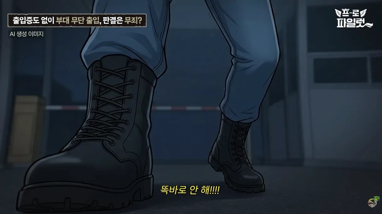 출입증 확인한다고 얼차려 준 간부.jpg | 인스티즈