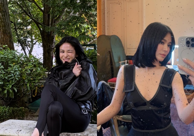Song Hye Kyo's Alluring Charm Shines in Behind-the-Scenes Pictorial! 2 송혜교 소셜미디어